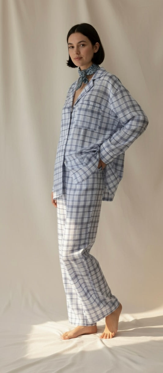 Woman Pyjama - Pepper Blue Purple Medium