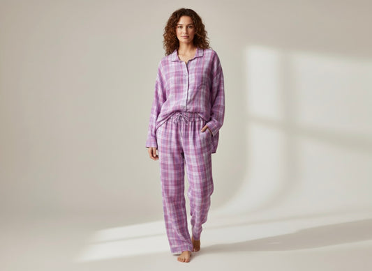 Woman Pyjama - Pepper Pink Purple Medium