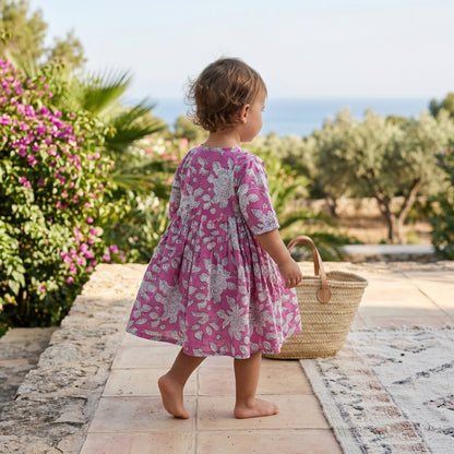 Dahlia dress - Sweet pink