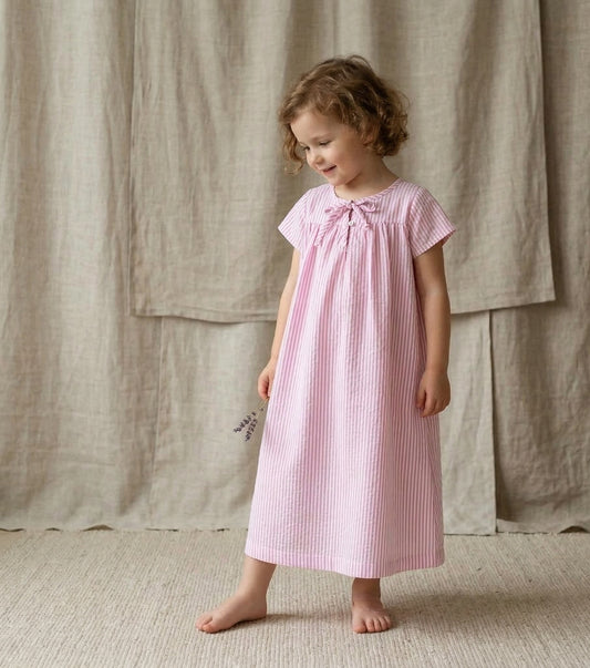 Jasmine Little pink stripes