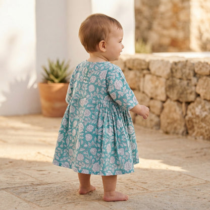 Dahlia dress -  Mint Green