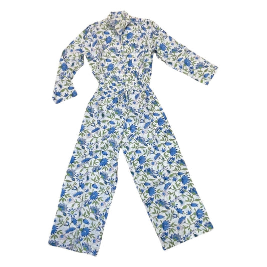 Woman Pyjama - Pepper White & Blue S/M