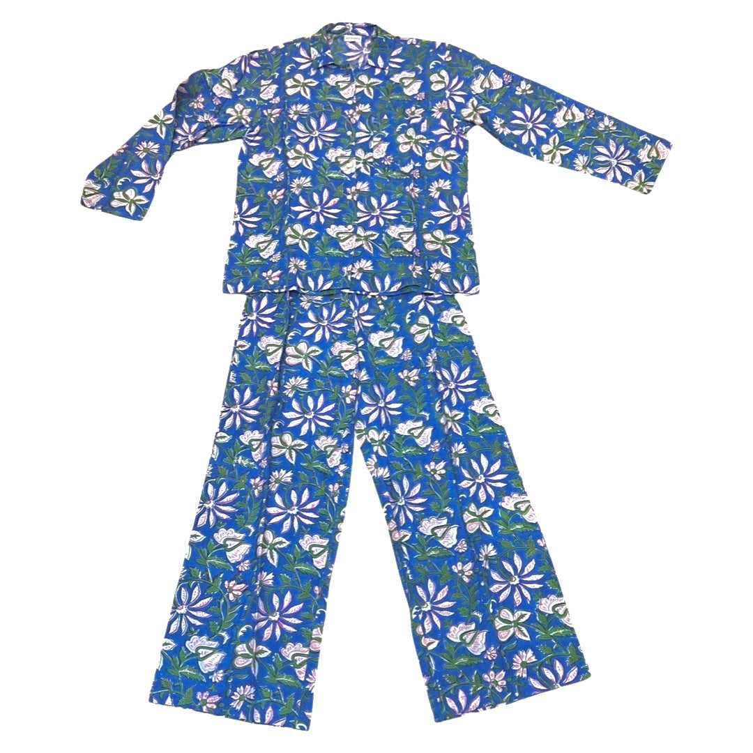 Woman Pyjama - Pepper Blue Garden S/M