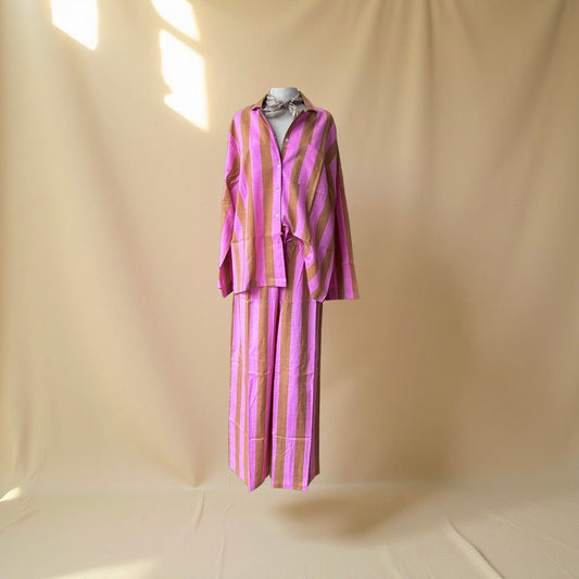 Woman Pyjama - Pepper Mustard Stripe