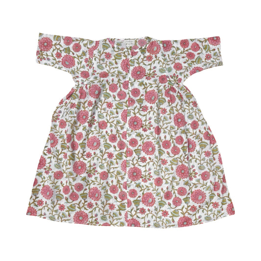 Dahlia dress - Little pink