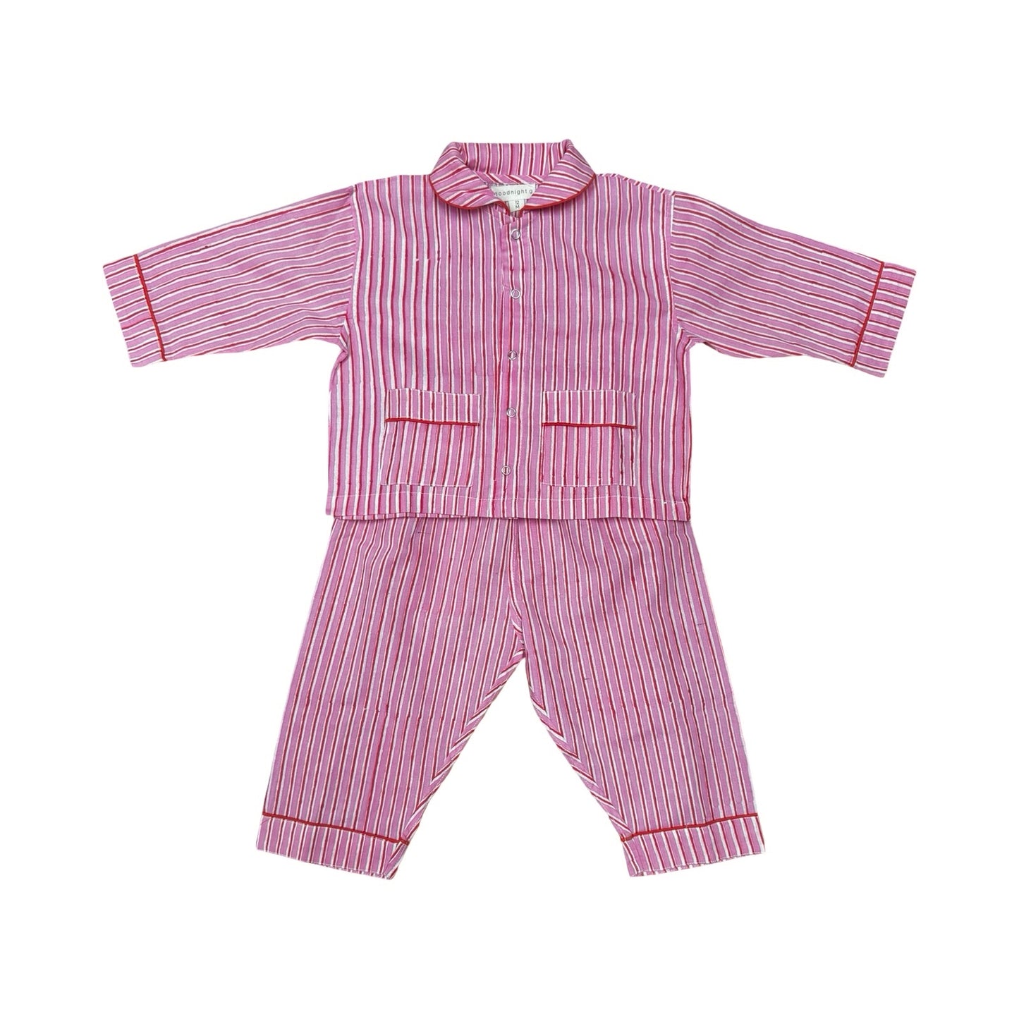 Summer Ginger - Pink Red Stripes