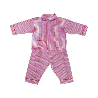 Summer Ginger - Pink Red Stripes