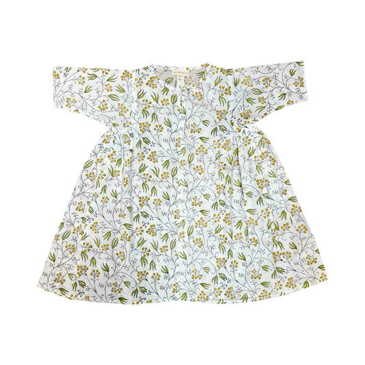 Dahlia dress - yellow bells