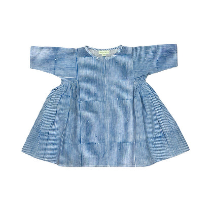 Dahlia dress -  Blue Stripes
